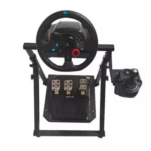 게임 거치대 레이싱 핸들 모니터 스탠드 운전대 시뮬레이터 시트 브래킷