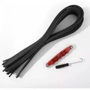 압착 모기장레일 블랙 고무압바 DIY교체 셀프수리 방충망 시공용 압착바