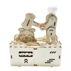 창의력 과학 만들기 우드 망치 로보트 교구 교육 숙제