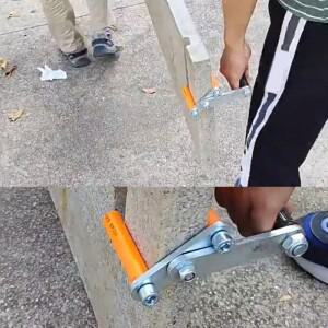 미끄럼 방지 손잡이가 있는 석고보드 패널 리프터 캐리어 도구 2개 팩, 간편 보관, 최고의 판매량, 손의