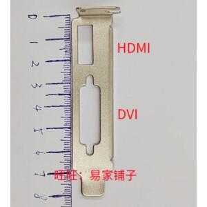 Gigabyte GT710 DVI + HDMI 그래픽 카드 홀더 베젤 배플용 IO 쉴드 빈 브래킷