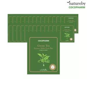 네이처바이 플러스 녹차 마스크린팩 30매 +모공진정