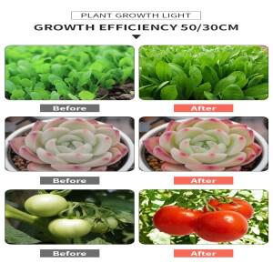 LED 성장 빛 5V 전체 스펙트럼 바 램프 식물에 대 한 높은 발광 효율 5W 50/30cm 텐트 온실 꽃