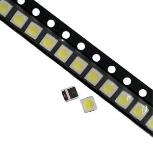 MUXIN 100/50PCS/Lot SMD LED 3030 3V T-TMC 콜드 화이트 칩-2 2W TV/LCD 백라이트 TV 응용 프로그램용