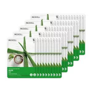 리코셀 네이처 리커버리 마스크린팩 알로에 23g x 50장