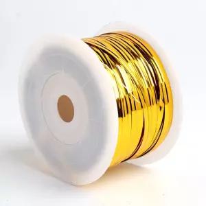 리본 공예 포장 철사심 묶음 빵끈 91M 봉지끈 끝에묶는끈