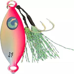 라이트태클센트럴 마이크로 슬로우 피치 지그 다양한 색상의 눈물방울 모양 주조 및 지깅 스푼 담수 해수