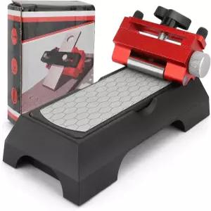 숫돌로 연마 가이드 도구 세트로 스톤 거친 400개 / 엑스트라 파인 1000 그릿 칼 짧은 끌 및 평면용