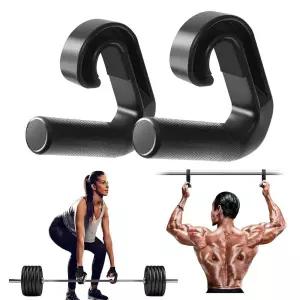 Rolitwils 뉴트럴 그립 풀업 핸들 - 데드리프트를 위한 튼튼한 다목적 인체 공학적 운동 프리미엄 그립이