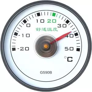 타입 온도 게이지 자동차/냉장고 무선아날로그 모니터 배터리 필요 없음