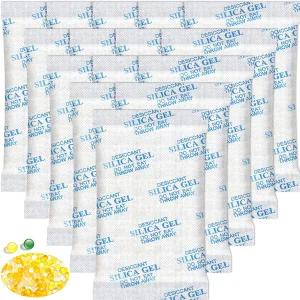 누안추 30개 50그램 실리카겔 팩 향신료 주얼리 신발 상자 전자 보관용 충전식 건조제 패킷을 나타내는