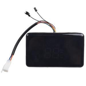 전기 자동차 차량용용 호환 바이크 오토바이 속도계 E 자전거 삼륜차용으로 설계 6PIN 배선이  48V 72V LED