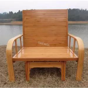 대나무 접이식 침대 프레임 낮잠 옥상 조립 마루 간이