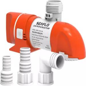 씨플로 14B 시리즈 12V 1100 GPH 자동 로우 프로파일 빌지 펌프