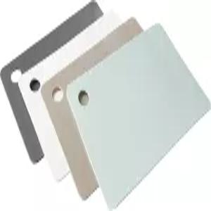 토볼로 소형 유연 도마 4종 세트 식사 준비용 슬라이스 다이스 과일 채소 및 육류 간편한 세척 식기세척기