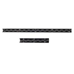 270도 개방형 롱라인 L380mm 두께 철제 블랙 피아노 가구 힌지 (무료 나사 포함)