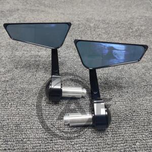 DUCATI MONSTER 950 937 + 696 796 821 1100 R  바이크 오토바이 핸들 눈부심 방지 블루 미러로드 엔드 미