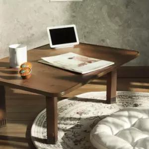 국산 우드 좌식 밥상 소형 테이블 원목 인테리어 다과상 미니 거실 찻상 식탁 나무 원목상