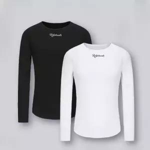 남성 플리스 안감 보온 내의 긴팔 베이스 레이어 가을 겨울 기모내의