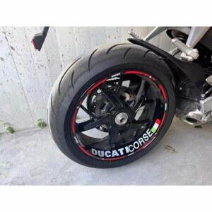 호환 오토바이 휠스티커 꾸미기 바이크 튜닝 데칼 반사