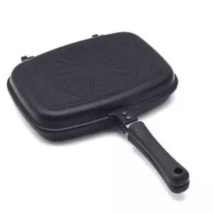 분리형양면팬 자일란 코팅 팬 사각 팬 멀티 인덕션 프라이팬 주방용 샌드위치 그릴형 분리형