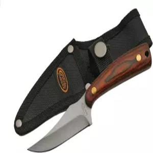 라이트 엣지 우드 트레일링 포인트 스키닝 나이프