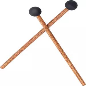 82인치 스틸 텅 드럼 망치 고무 실로폰 글로켄슈필 스틱 벨 타악기와 단단한 나무 손잡이 블랙럼