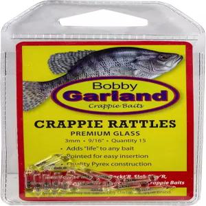 바비 갈랜드 크래피 래틀즈 부드러운 플라스틱 지그 낚시 액세서리 15 카운트 9/16