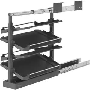 신발 보관 캐비닛 복도 슬림 찬장 라인 조절 가능한 4단 신발장 공간 절약형 수직 정리함 옷장용 접이식