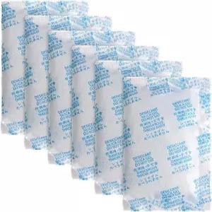 수분 흡수제6팩 보관용 투명 건조제 식품 전자제품 옷장 보석 건조 및 신선용 프리미엄 패킷