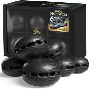 프리미엄 신발 탈취제 6팩 향기 볼 오래 지속됨 옷장 가방용 다용도 Perfa