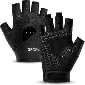 손목 지지 및 손바닥 전체 보호 기능이 있는 아파퍼 운동 장갑 남녀용 엑스트라 그립 짐 피트니스