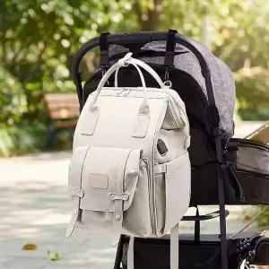 기저귀가방 백팩 아기외출 출산준비 유모차걸이 방수원단 넓은입구 수납분리 육아가방