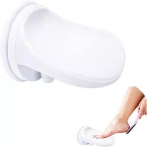 면도 다리를 위한 fghuim 샤워 풋레스트 강력한 흡입 컵 보조 장치 내부 드릴링 스툴 없음