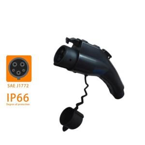 EV 충전기 플러그 SAE J1772 커넥터 타입 1 16A 3.5KW 32A 7KW, 자동차 스테이션 월박스