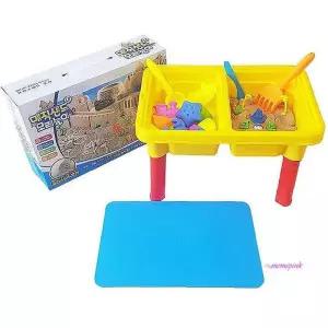 매직샌드 모래놀이 테이블포함 찍기몰드포함 대형yza023