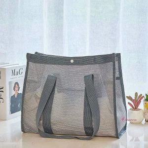 그물 메쉬 물놀이 목욕 망사백 수영장 가방 비치백jkl543