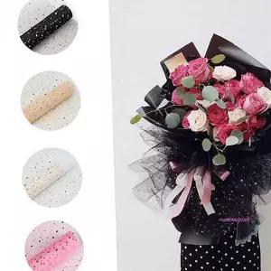 플로리스트 재료 포장지 망사별 선물 꽃다발 다용도def480