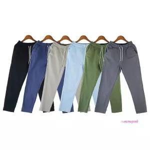 여성 마바지 워싱 스판 9부 조절끈 1P 6컬러 밴딩팬츠tuv625