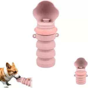 접이식 반려견 물병 휴대용 디스펜서 및 여행용 산책 하이킹 야외 활동에 적합한 필수품 식품 등급