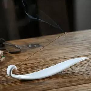 도자기 인센스 홀더 세라믹 향 꽂이 인테리어 실내용 받침대 스틱향