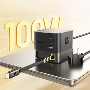 베이스어스 Baseus 100W 휴대폰 USB 급속충전기 충전기