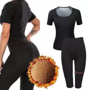 여성용 기능성 레깅스 발열 상하의 땀복 운동복 나시 스포츠웨어 스판ssu537