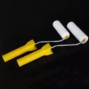 [골드스마일]키밍 폼 롤러 4inch 셀프 인테리어 실내 벽꾸미기 페인트보수