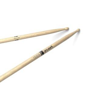 프로마크 드럼 스틱 - 클래식 어택 5A 시라 카시 오크 스틱, 타원형 우드 팁, 원 페어