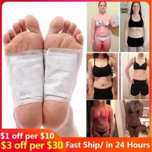 10/20 피스 Kinoki 디톡스 풋 패치 패드 바디 피트 슬리밍 클렌징 허브 접착제 체중 감량 한약, 한방 디톡