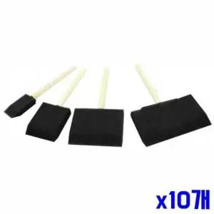 [골드스마일]WL 자국 남지 않는 스펀지 페인트붓 4P x10개 폼브러쉬