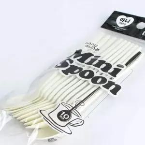 배달숟가락 죽스푼 미니 스푼 1회용숟가락