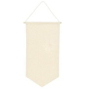 빔마커 캔버스 배너 벽걸이 브로치 주얼리 보관 케이스 스탠드 에나멜 핀 디스플레이 천 벽걸이 주얼리 걸이 롤 귀걸이 목걸이 브로치 배지 정리함 홀더 화이트