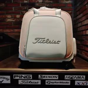 중고 정품 타이틀리스트 어반휠 보스톤백 여성용 핑크